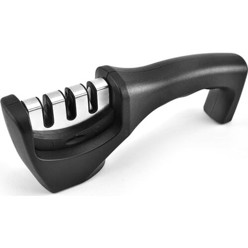 1PC 3 Stages Professional Knife Sharpener Kitchen Knives Accessories Stainless Steel Knife Sharpening Tool