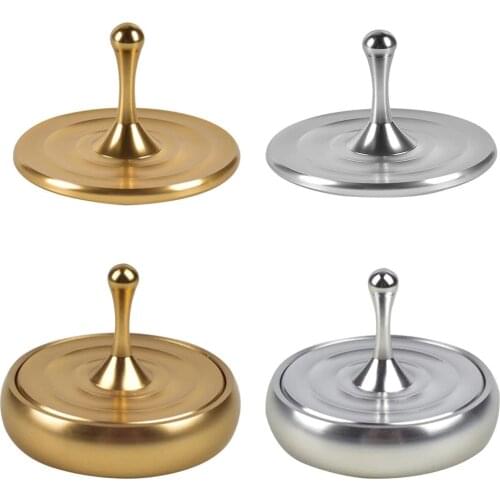 Spinning Top Rotating Magnetic Decoration Desktop Droplets Spiner Toys Gifts Water Drop Hand Gyro Metal Fusion Toys