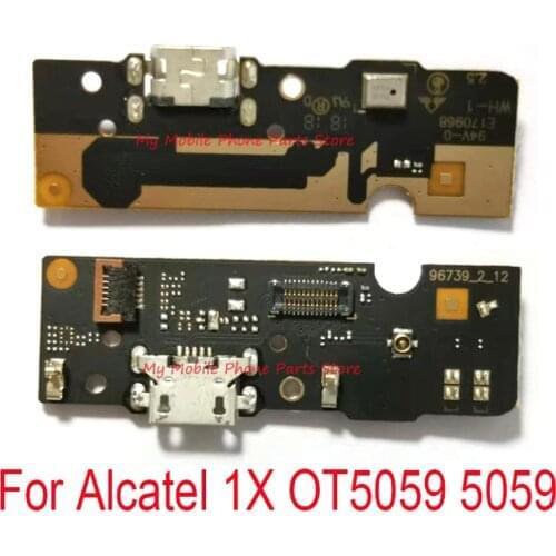 5 PCS USB Charging Dock Flex Cable For Alcatel 1X OT5059 5059 5059A 5059D 5059I 5059J 5059T 5059X 5059Y USB Charge Port Flex