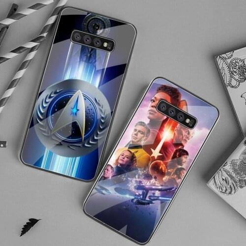 TV Star Trek Phone Case Tempered Glass For Samsung S20 Plus S7 S8 S9 S10 Plus Note 8 9 10 Plus