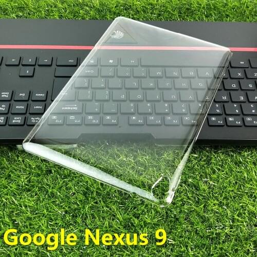 For Google Nexus 9 Tablet Case PC Plastic Hard Case Clear Protective Back Shell