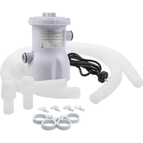 220V Electric Filter Pump Swimming Pool Filter Pump Pool Pump Kit Water Cleaning Accessories EU Plug