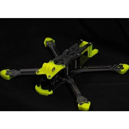 Foxeer Aura 220mm T700 5inch Carbon Fiber Freestyle Frame 5mm Arm Support Foxeer Camera Vista for RC FPV Freestyle Racing Drone