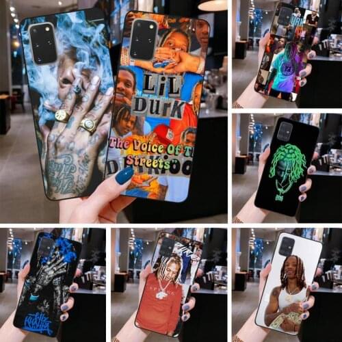 Lil Durk Rap Singer Phone Case For Samsung Galaxy S21 Plus Ultra S20 FE M11 S8 S9 plus S10 5G lite 2020