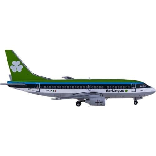 Diecast 1/400 Scale B737-500 EI-CDA XX4884 Aerlingus Airlines Plane Model Alloy w Landing Gear Aircraft Airplanes collection