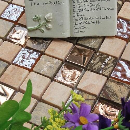 Marbled stones crystal glass mosaic tiles HMGM1094 backsplash kitchen wall tile sticker bathroom floor tiles free shipping