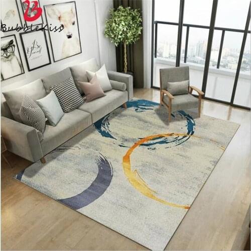Bubble Kiss Nordic Style Soft Carpet Modern Abstract Design Gray Home Carpet Bedroom Carpet Floor Door Mat Hotel Decor Area Rug