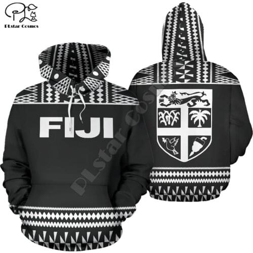 NewFashion Island Country Flag FIJI Polynesian Culture Retro Tattoo Tracksuit Men/Women Pullover Funny Casual 3DPrint Hoodies 16
