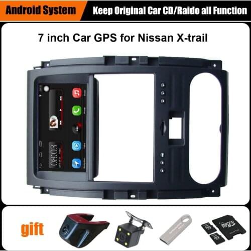 Upgraded Original Car multimedia Player Car GPS Navigation Suit to Nissan X-trail Support WiFi Bluetooth