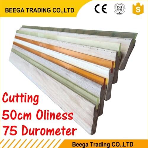 Wooden Handle Silk 75Duro Oliness 50cm/20" Screen Printing Squeegee