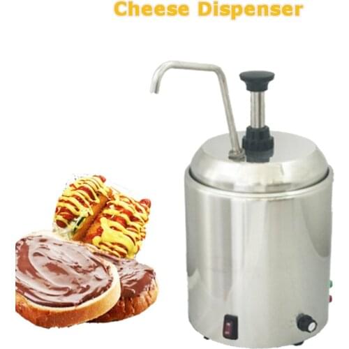 Butter Sauce Cheese Chocolate Dispenser Warmer Round Stainless Steel Electric Sauce Pump good tool for cooking High Quality