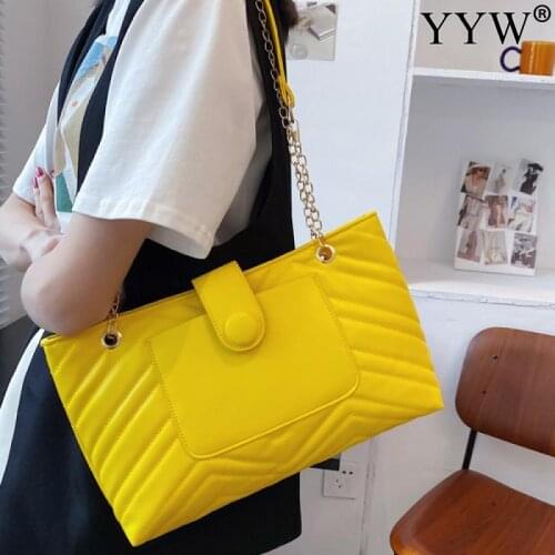 Shoulder Bags for Women Pocket Bag Quilted Leather Womens Hand Bags New Arrival Large Bags 2021 Women Brand bolsa feminina