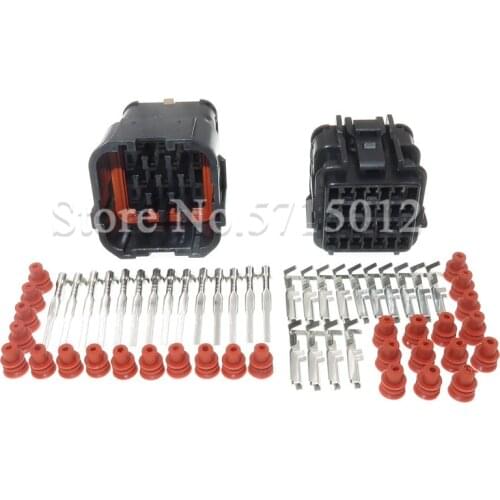 14 Hole MG640352 MG610350 Waterproof Electrical Terminal Auto Connector Sealed Male Female Cable Socket