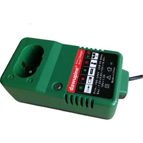 Dawupine Ni-cd Ni-hm Battery Charger For Makita 7.2V 9.6V 12V 14.4V 18V Battery Electric Drill Screwdriver FP1804 DC1414