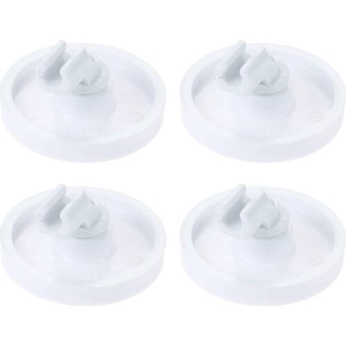4Pcs 154174501 Dishwasher Wheels & Bracket Assembly Rack Roller for Frigidaire Electrolux