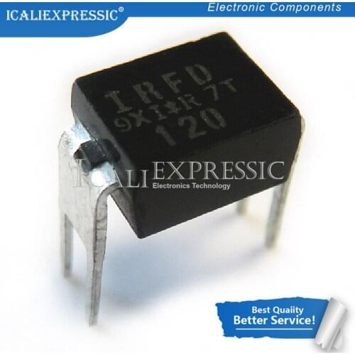 5PCS IRFD120PBF IRFD120 IRF120 DIP-4 new original In Stock