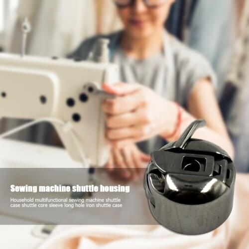 Shuttle Bobbin Spool Case Sewing Machine Accessories Household Silver Metal Antique Style for Singer Sewing Equipment
