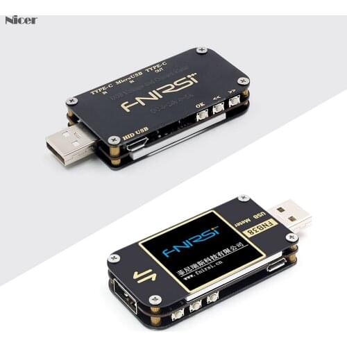FNB38 Current And Voltage Meter USB Tester QC4+ PD3.0 2.0 PPS Fast Charging Protocol Capacity Test