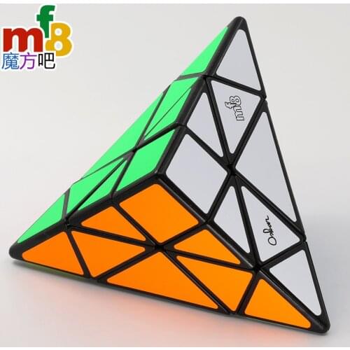 Magic Cube mf8 Trigonal Bipyramid Pyramid Cubes Double Cone Puzzle Professional Educational 6 Faces Twist Toys Game Puzzles