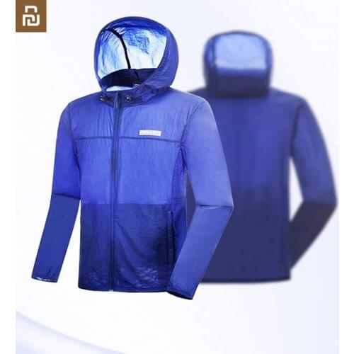 Mens sun protection clothing outdoor skin clothing UV protection upf40+ ultra-thin breathable quick-drying jacket for xiaomi