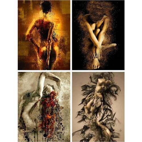 5d DiY Full Diamond Painting Mosaic Abstract Woman Needlework Diamond Embroidery Cross Stitch Kits Home Wall Decor Sticker Gift