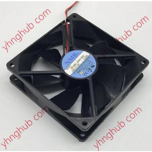 NMB-MAT 3610KL-05W-B50 P00 L04 L08 DC 24V 0.20A 92x92x25mm 2-wire Server Cooling Fan