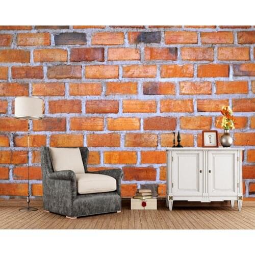Papel de parede Texture Brick Wall 3d wallpaper mural for living room TV sofa bedroom wall papers home decor restuarant cafe bar