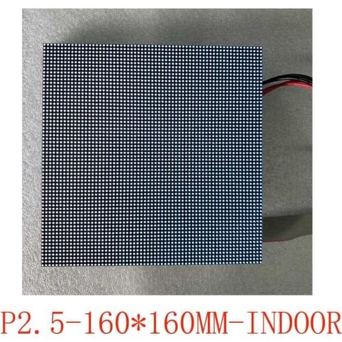 Led panel P2.5 indoor hd cheap led display adversting small module matrix 64x64 pixels High resolution 1/32 Scan hub75 screen