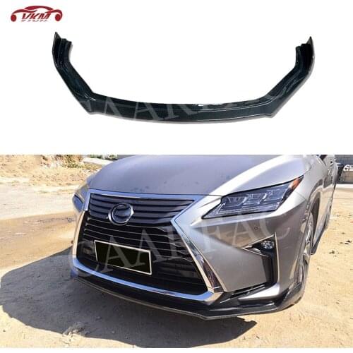 Carbon Fiber / FRP Front Lip Spoiler Bumper Guard For Lexus RX300 RX450H 2016-2020 Car Styling