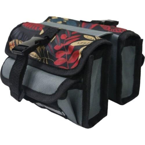 Outdoor Sports Cycling Bag Mountain Road Bicycle Bike Frame Saddle Bag Cycling Pannier Front Tube Bags Double Sides 2020 New