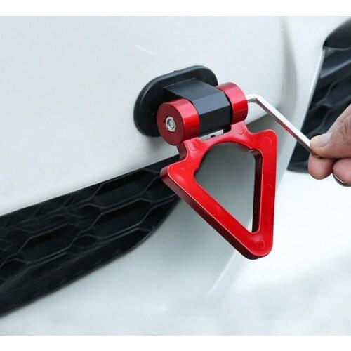 Universal ABS Bumper Car Sticker Adorn Car Simulation Tralier Tow Hook Kit car tow strap/tow ropes/Hook/Towing Bars