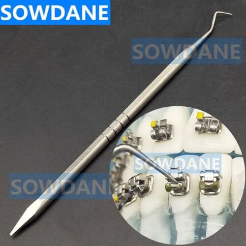Dental Opener Oral Care Tool for Opening Orthodontic Self Ligating Passive Bracket Brace Stainless Steel