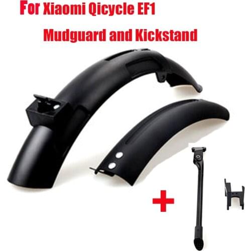 Bike Mudguard for Xiaomi Qicycle EF1 Electric Bike Scooter Tyre Splash Mudguard Parts Fender Shelf Rack Original New Replacement