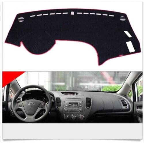 Interior Dashboard Carpet Photophobism Protective Pad Mat For Kia K3