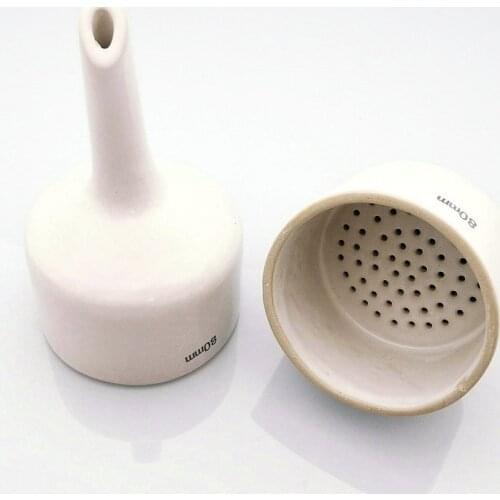 1pcs Laboratory 80mm Ceramic Filter Funnel Pumping Filter Bottle Matching Buchner Funnel Chemical experiment tool