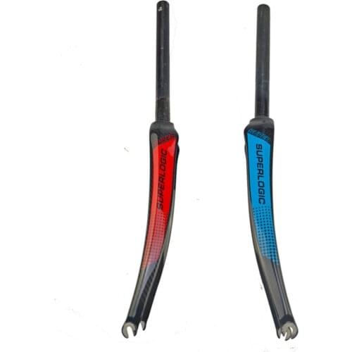 2018 Superlogic Bike Carbon Fork Full Fiber Road Bicycle Cycling Parts Superlight 360g 700c 1-1/8 28.6mm V Brake cycling parts