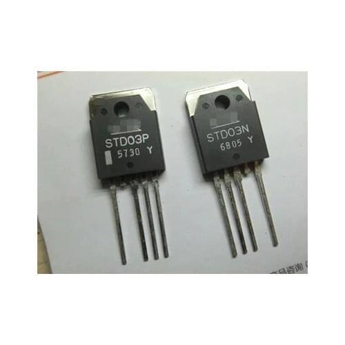 20PCS/lot 10pairs STD03N STD03P Audio tube TO-3P new original