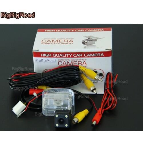 BigBigRoad For Mazda CX5 CX-5 CX 5 2013--2016 Car Rear View Camera / Backup Parking Reversing Camera Connect to Original Screen