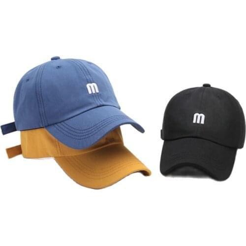 LVYI41 Washed cotton golf hat Men letter embroidery baseball cap Women adjustable fitted dad hat Snapback Hat gorros