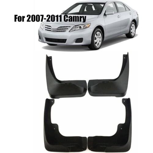 Splash Guards for 2007-2011 Toyota Camry 4Pcs Front Rear Mud Flaps Mudguards Fender Car Accessories