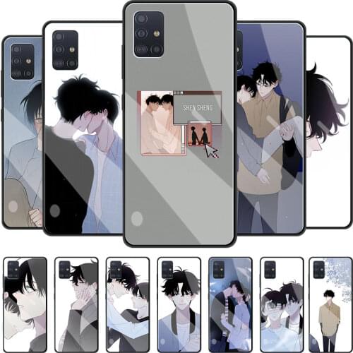 Phone Case For Samsung Galaxy A51 A71 A50 A21s A31 A10 A41 A20e A70 A30 A11 A40 Glass Back Cover Shen Sheng Xuan Zhe