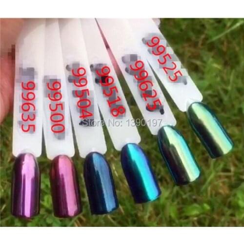 Chinese supplier chameleon effect pearl powder chrome pigment for cosmetics, nail polish, auto paints