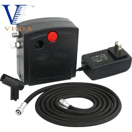 Airbrush Compressor Airbrush Holder for Nail Art Makeup Tattoo Manicure Craft Model Cake Car painting (No Airbrush Spray Gun)