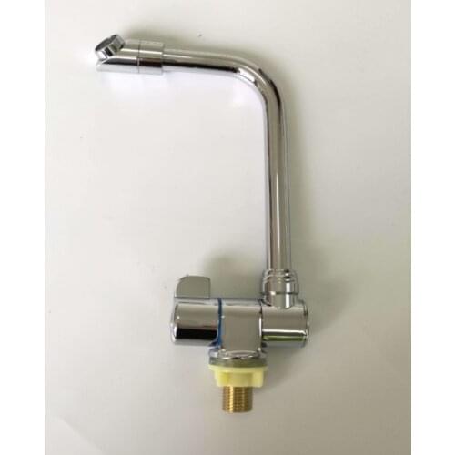 Brass Cold Water Folding Faucet Tap 240*97mm #009 Marine Boat RV Caravan