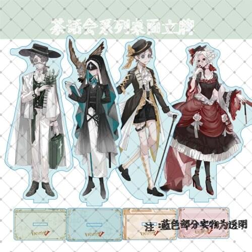 2021 HOT Identity V Naib Subedar Emma Woods Cute Xmas Gifts Stand Figure Cosplay Acrylic Cartoon Model Plate Desk Decor Anime