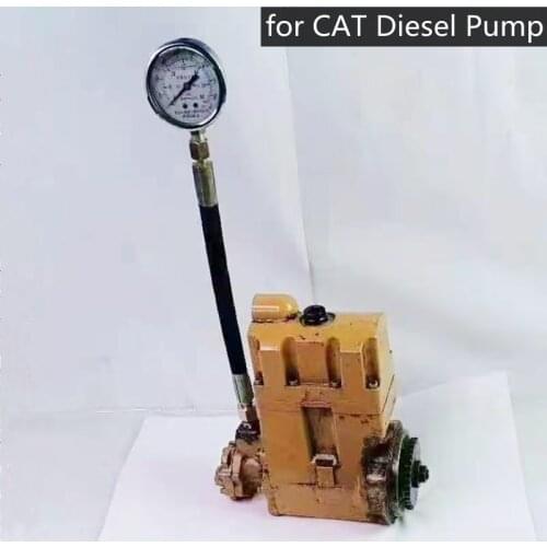 For CAT Diesel Pump Pressure Test Gauge with Hydraulic Hose 48Mpa