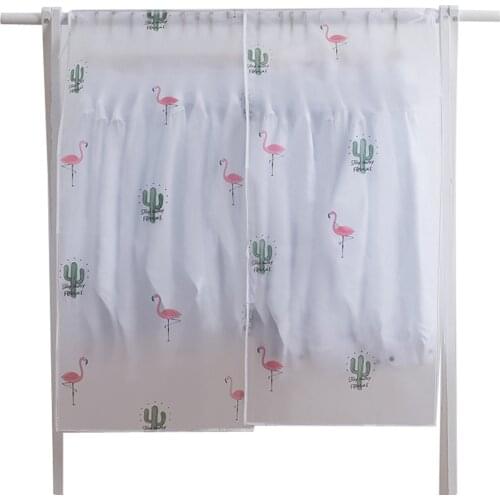 Garment Bags Clothes Cover Dustproof Velcro Outfit Rack Cover Wardrobe Hanging Storage Bag for Suit Coats Jackets Dress