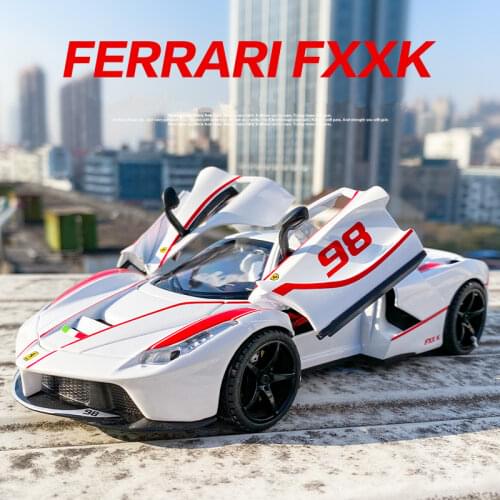 1:32 Ferrari Laferrari FXXK Sports Alloy Car Model Diecasts & Toy Vehicles Toy Model Car Metal Collection Simulation Kids Gift