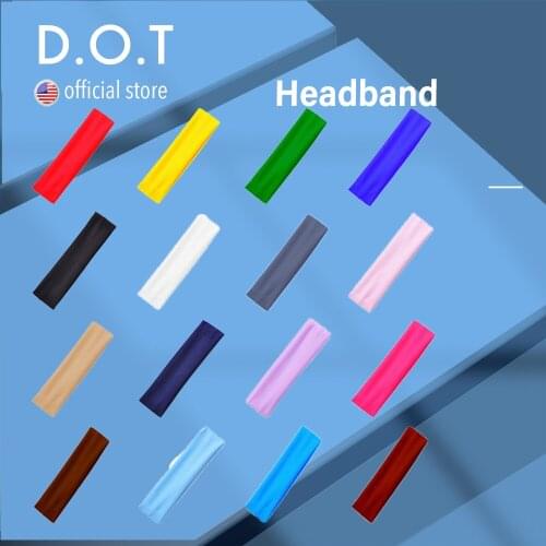 Solid Sports Headband Women Fashion Elastic Hair Bands Running Fitness Yoga Headwear Female Stretch Wash Makeup Hair Accessories