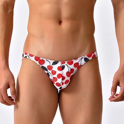 Mesh Swimwear Mens Swim Briefs Low Waist Bikini Swimming Trunks For Man Sexy Gay Swimsuit Beach Bathing Suit Shorts Desmiit 2021